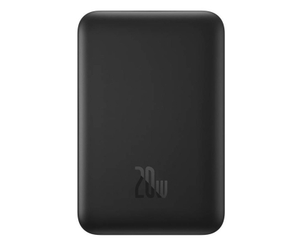 Powerbank BASEUS Magnetic Mini 10000mAh USB-C 20W MagSafe (czarny) PPCX070001